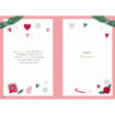 Picture of FOR MY GORGEOUS FIANCEE CHRISTMAS CARD